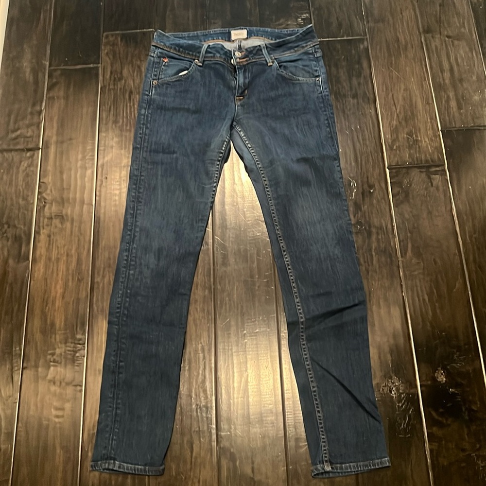 Hudson skinny jeans.